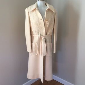 VTG CREAM Coat/Sweater